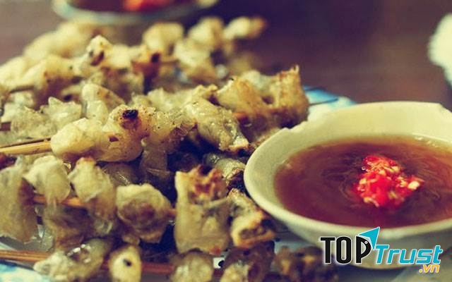 Lụi thịt nướng
