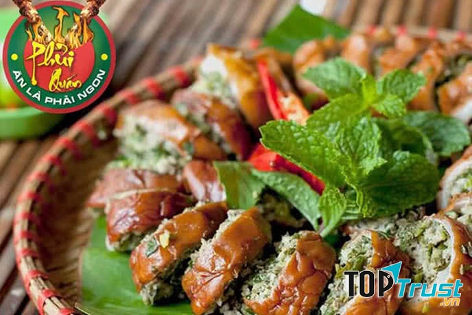 Món ăn tại quán Phủi
