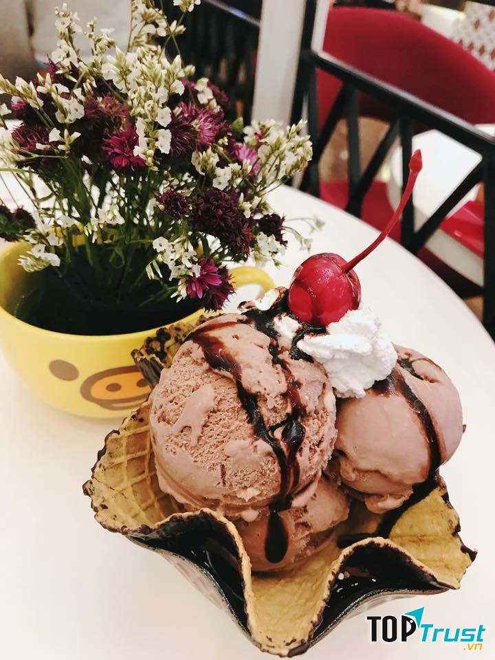 Chuông Vàng Kem Dừa - Coffee