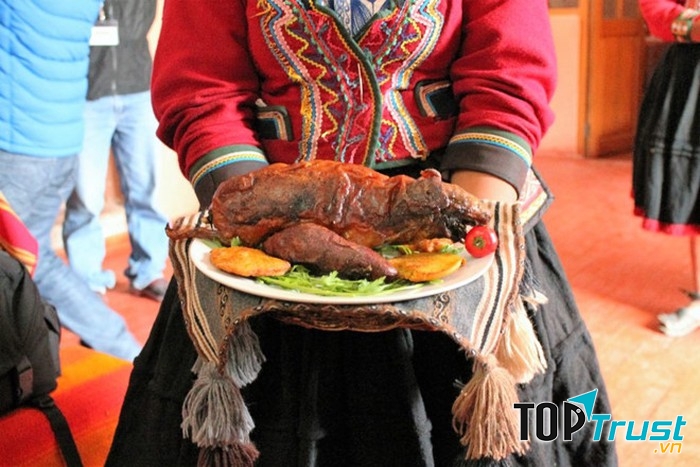 Chuột bạch nướng - Peru