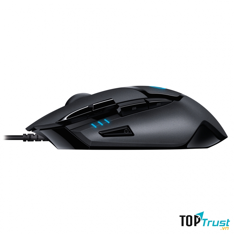 Chuột game Logitech G402 Hyperion Fury với công nghệ cảm biến tinh vi để chơi game siêu nhanh