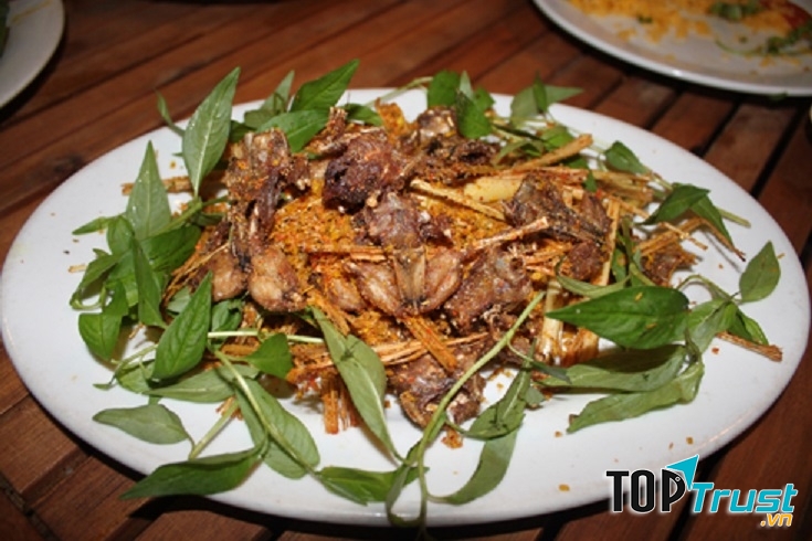 Chuột xào xả ớt