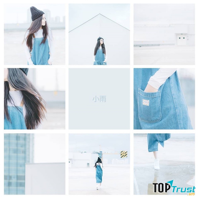 Chụp nhiều ảnh rồi ghép lại thành một