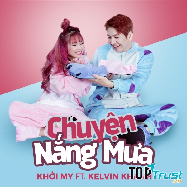 Hình ảnh siêu dễ thương của bộ đôi Khởi My - Kelvin Khánh