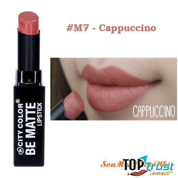 Swatch môi City Color Cappuchino ( swatch bởi Changmakeup) - nguồn internet