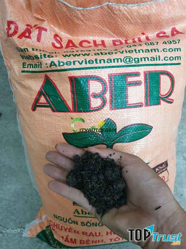 Đất sạch phù sa Aber