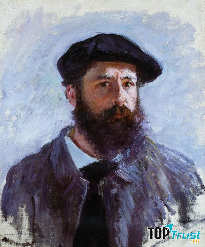 Tự hoạ của Claude Monet