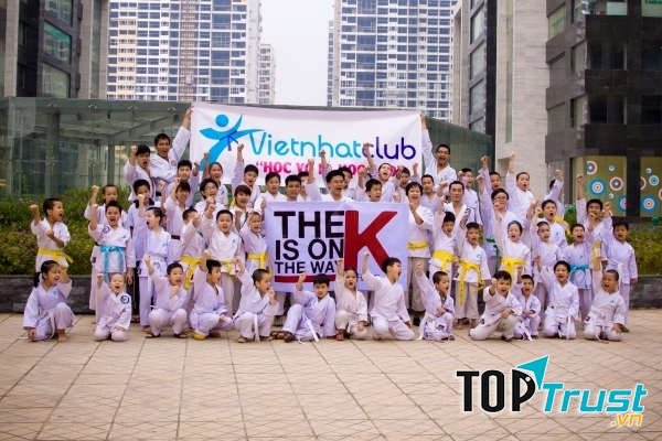 Câu lạc bộ Việt Nhật được đông đảo trẻ em và phụ huynh yêu mến.