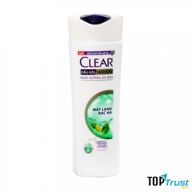 Dầu gội đầu Clear giúp trị sạch gàu.