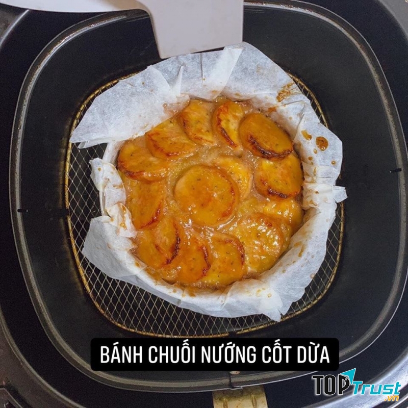 Bánh chuối nướng cốt dừa