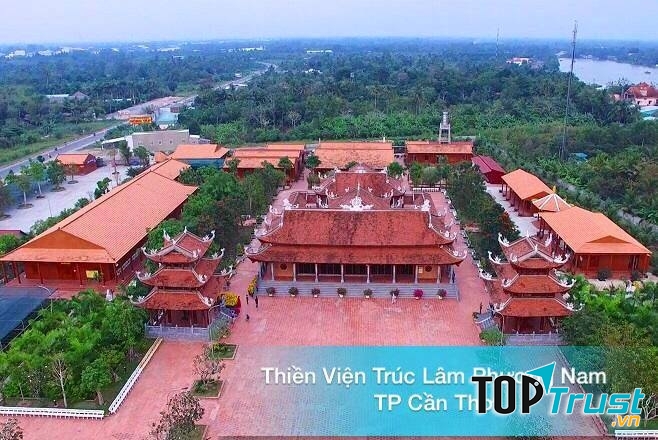 Toàn cảnh Thiền viện Trúc Lâm Phương Nam