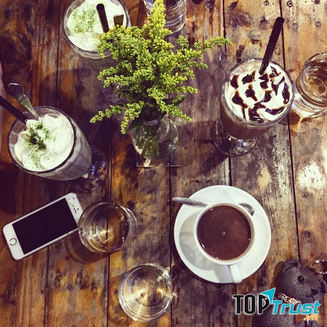 Đồ uống ở đây cũng rất rẻ và ngon