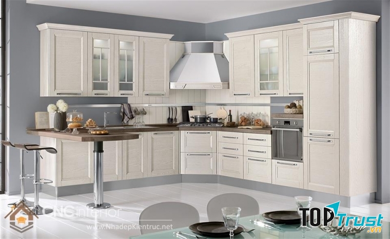 Thiết kế nhà bếp hiện đại của CNC (Nguồn: Sưu tầm)