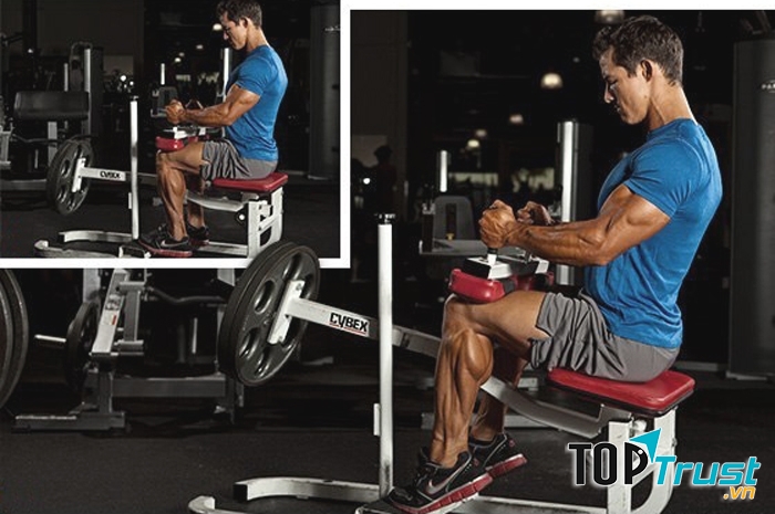 Cơ bắp chân là một trong các nhóm cơ khó tập ở nam giới