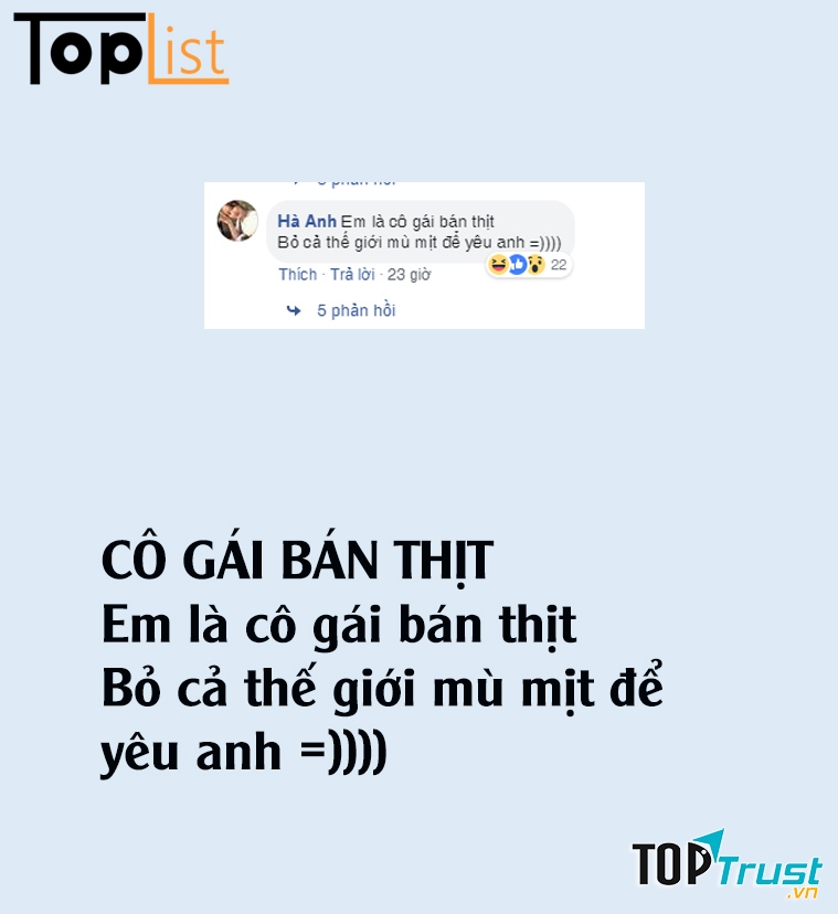 Cô gái bán thịt heo