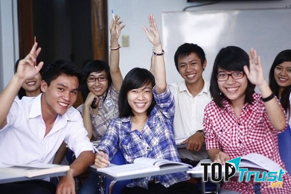 Lớp học Ielts của cô Giang.