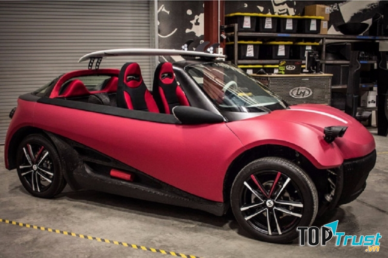 Cỗ máy đầu tiên được chế tạo từ công nghệ in 3D vào năm 2022.