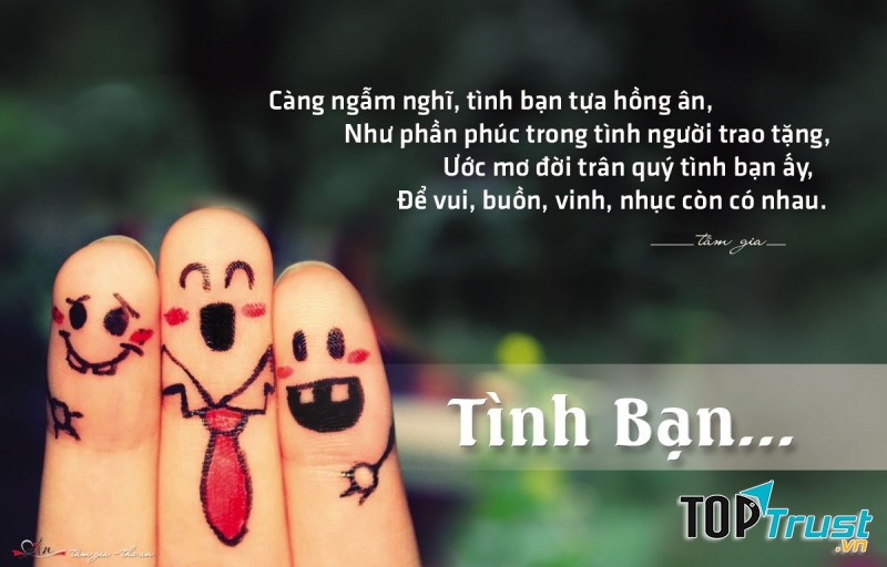 Có một người bạn để tâm sự.