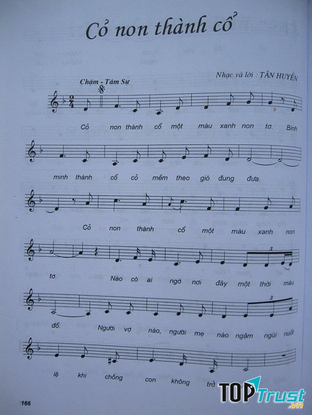 Bài hát Cỏ non thành cổ