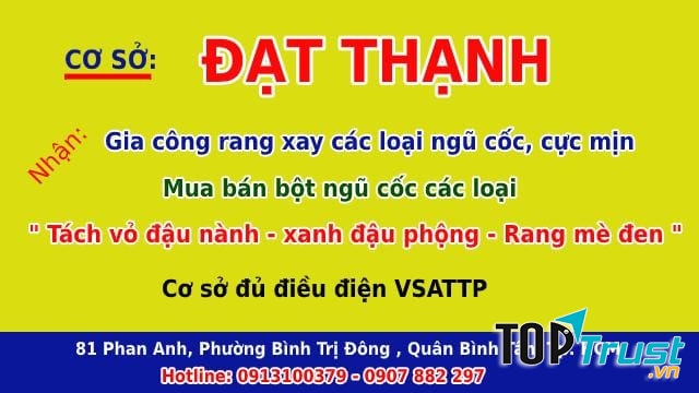 Cơ sở Rang xay ngũ cốc ĐẠT THẠNH