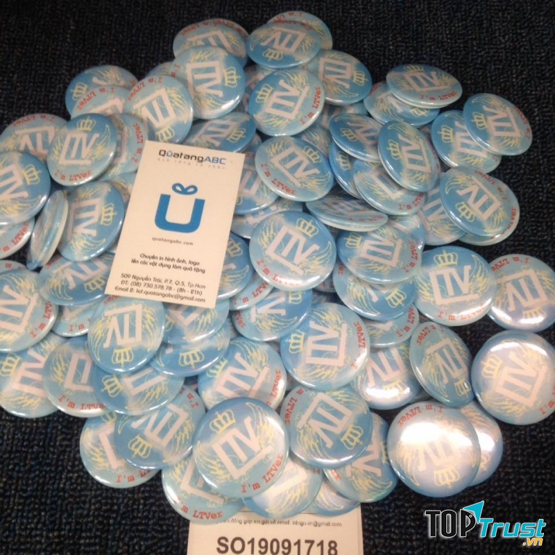 Cơ sở sản xuất huy hiệu - Quà Tặng ABC