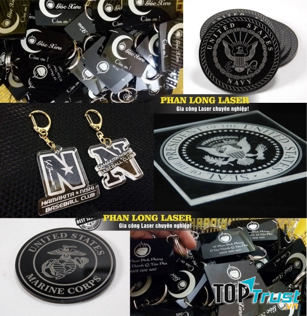 Cơ sở sản xuất móc khóa - Phan Long Laser