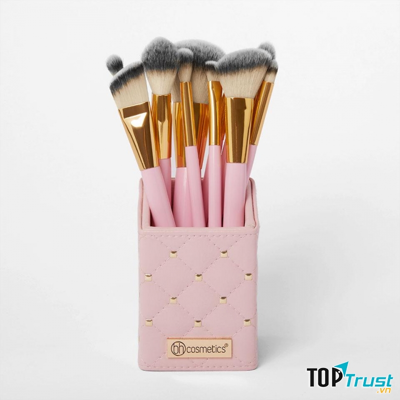 Cọ trang điểm BH Cosmetics Pink Studded Elegance Brush