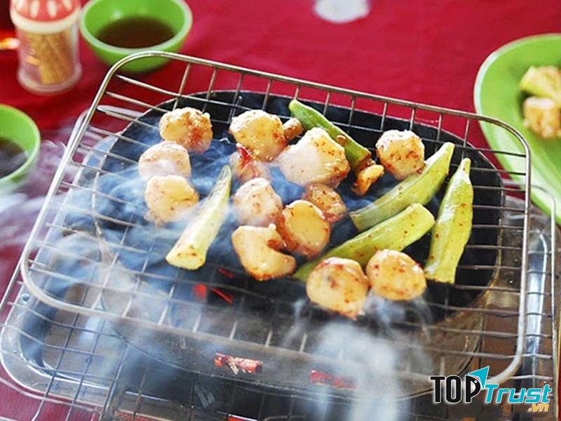 Còi biên mai nướng