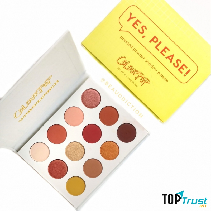 Colourpop Yes! Please Yes, Please! Pressed Powder Eyeshadow Palette