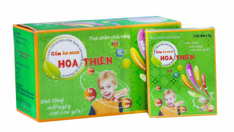 Cốm ăn ngon Hoa Thiên