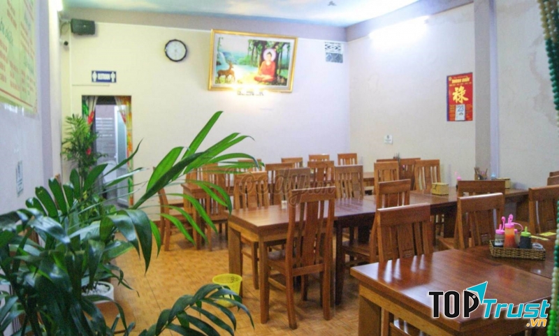 Không gian quán Chay Âu Lạc