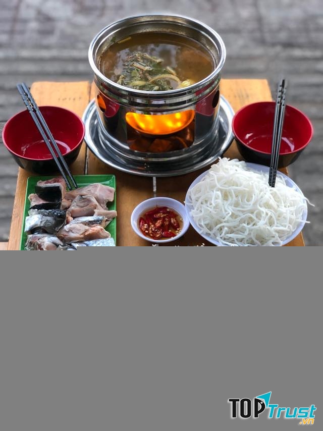 Lẩu cá thác lác khổ qua