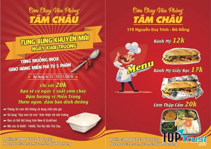 Cơm Chay Văn Phòng Đà Nẵng