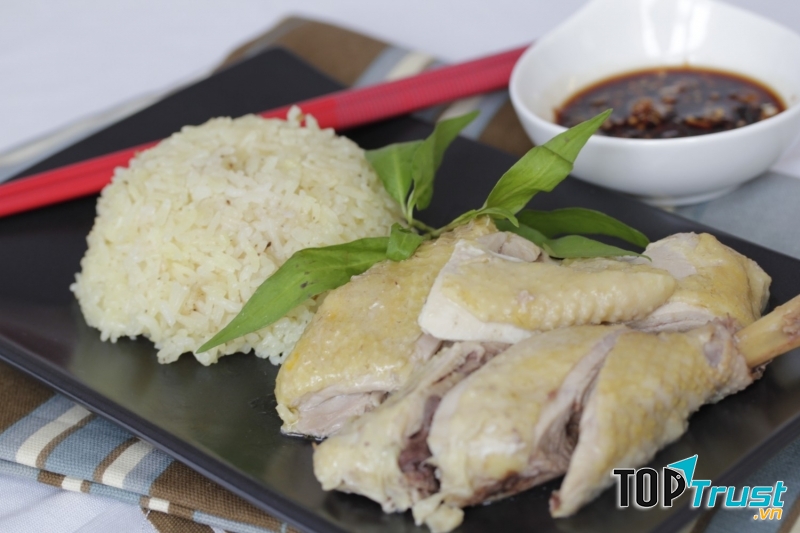 Món cơm gà Hải Nam của đầu bếp Suzanne nuyen