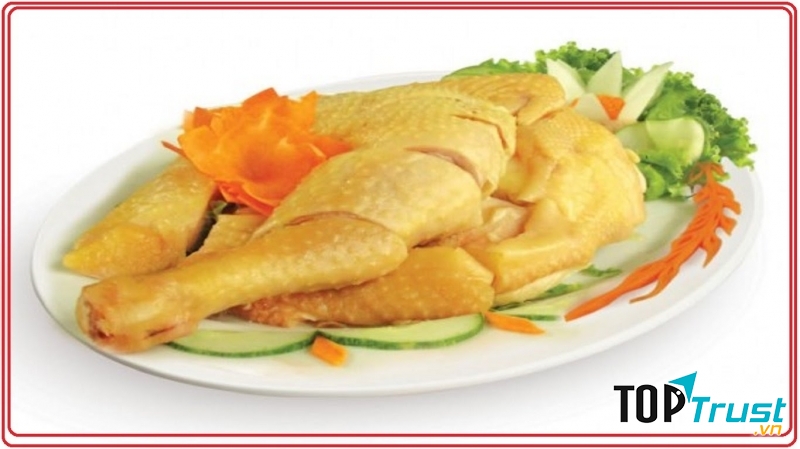 Béo ngậy và thơm ngon là hai từ chính xác để nói về cơm gà Hồng Phát