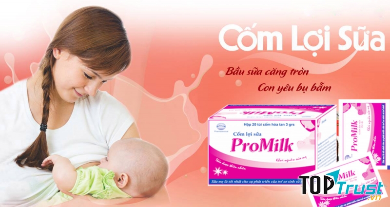 Cốm lợi sữa Promilk