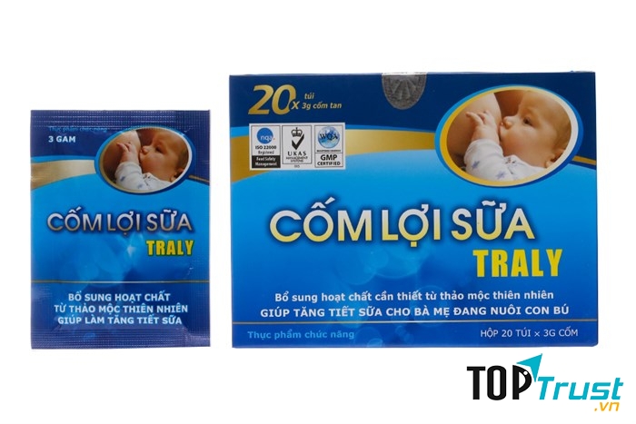 ﻿Cốm Lợi Sữa Traly