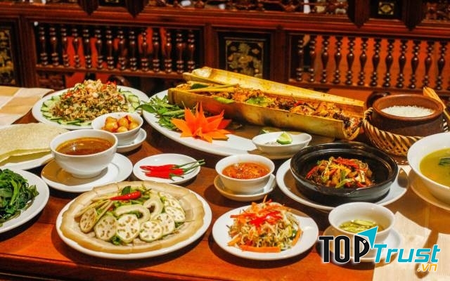 Những món ăn dân giã của nhà hàng