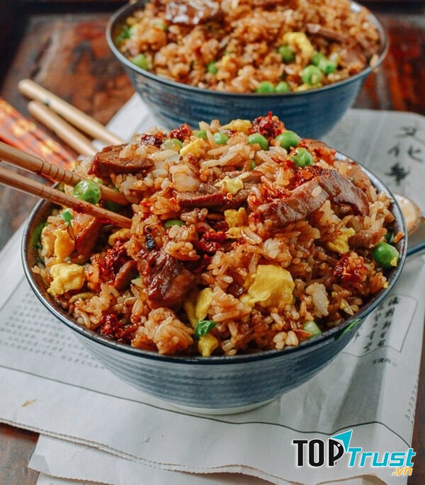 Cơm rang thịt bò