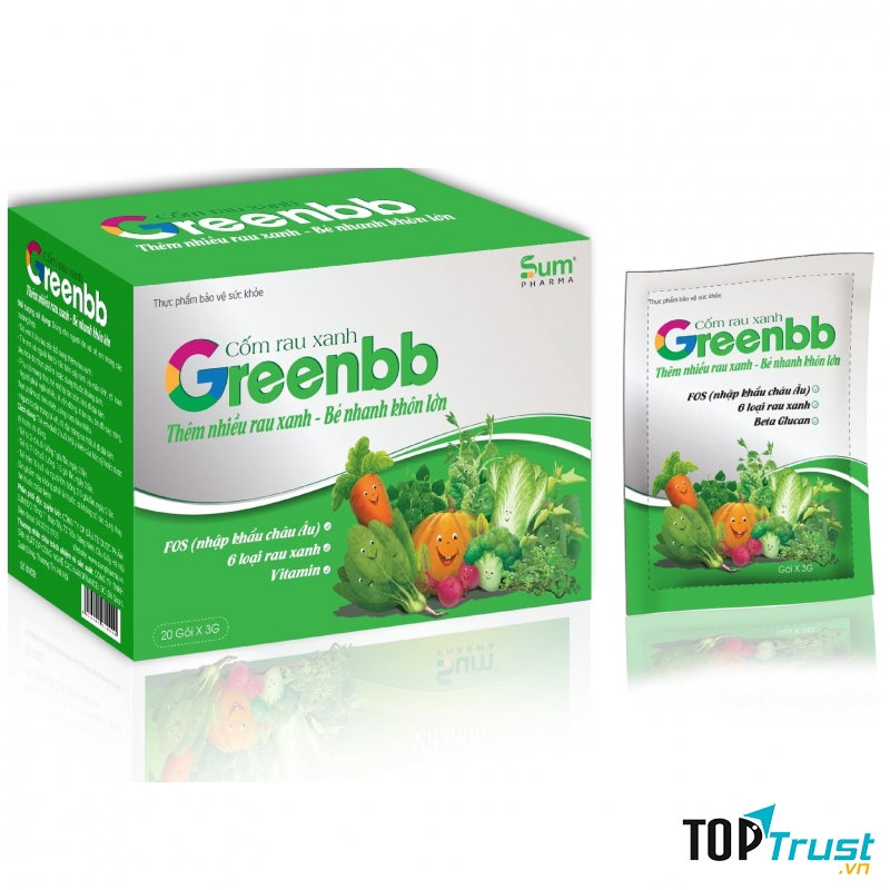 Cốm rau xanh GreenBB