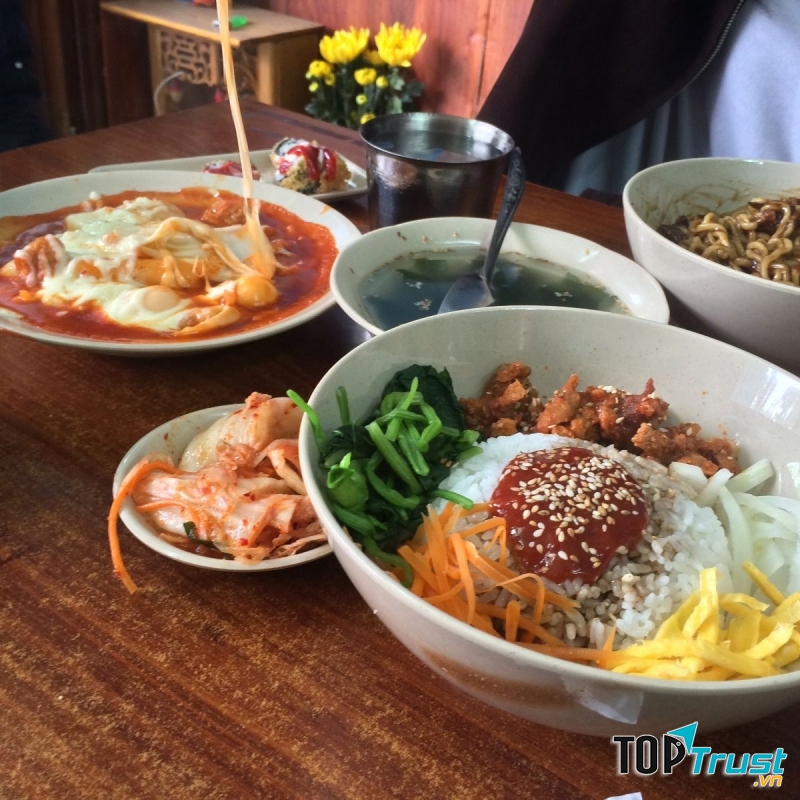Cơm trộn Hàn Quốc tại Kều Xay Sạch
