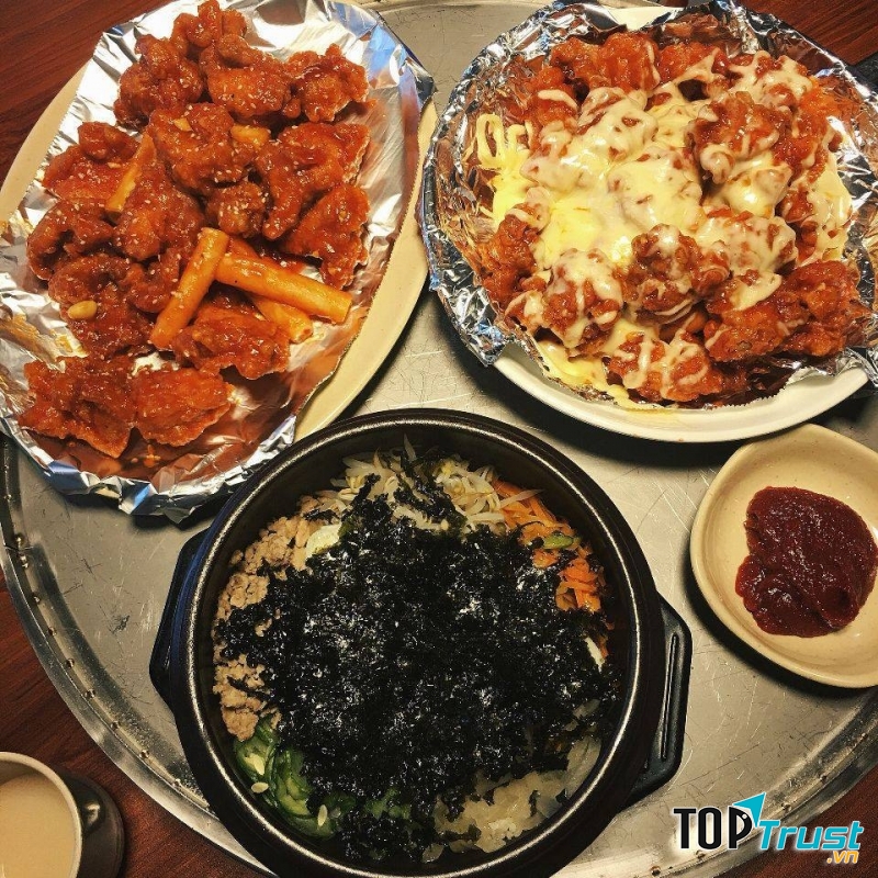 Cơm trộn Hàn Quốc tại Mr.Dakgalbi