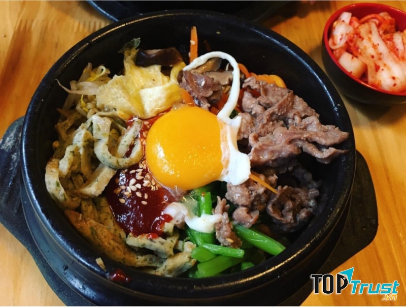 Cơm trộn Hàn Quốc tại Simisi Restaurant