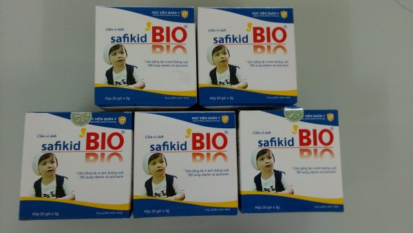 ﻿Cốm Vi Sinh Safikid Bio Kích Thích Ăn Ngon, Tăng Cường Hấp Thu Cho Trẻ