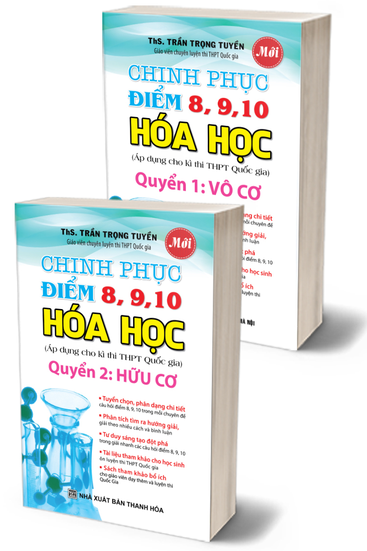 COMBO CHINH PHỤC ĐIỂM 8, 9, 10 HÓA HỌC