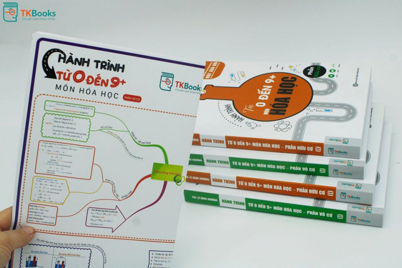 COMBO HÀNH TRÌNH TỪ 0 ĐẾN 9+ PHẦN VÔ CƠ VÀ HỮU CƠ