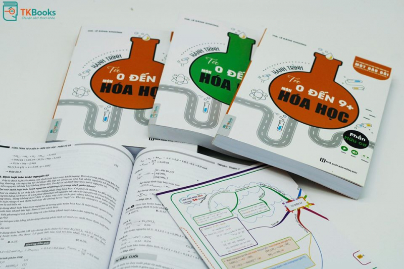 COMBO HÀNH TRÌNH TỪ 0 ĐẾN 9+ PHẦN VÔ CƠ VÀ HỮU CƠ