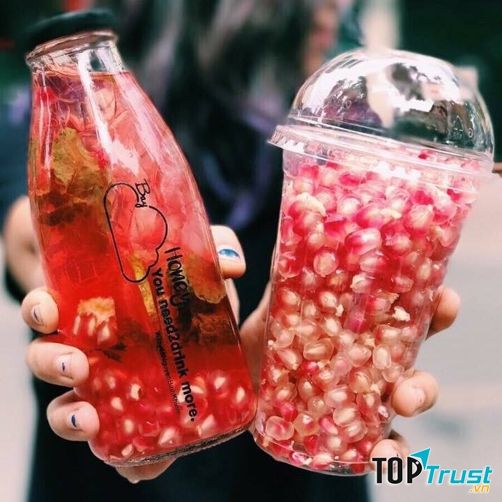 Combo lựu đỏ nước ép