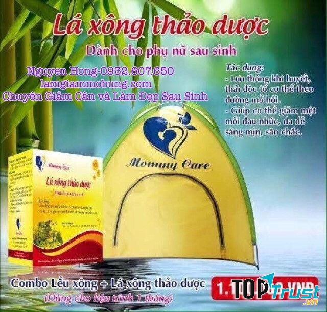 COMBO XÔNG THAY DA THẢI ĐỘC TỐ SAU SINH