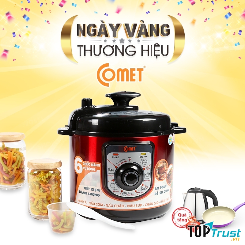 Nồi áp suất Comet CM6160